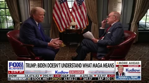 President Trump: "Biden doesn't understand what MAGA means."