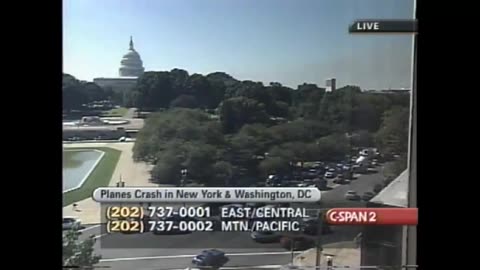 911 CSPAN2 1045 AM To 1100 AM Open Phones September 11 2001