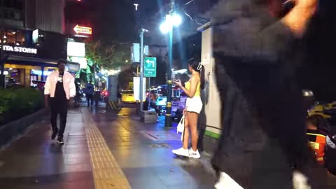 Thailand, Bangkok. Thermae Cafe Street Sexy Freelancers.