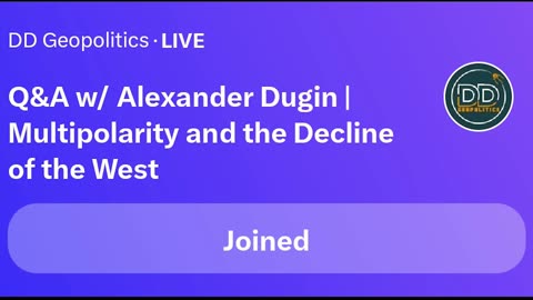 Aleksander Dugin QA/Multipolarity and the decline of the West | DD Geopolitics