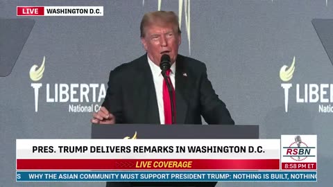 FULL SPEECH President Trump Addresses Libertarian National Convention in D.C.