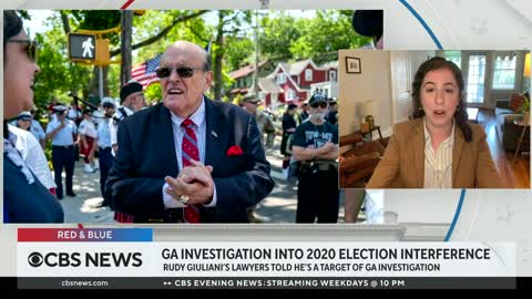 Rudy Giuliani's lawyers say he's a target of Georgia's investigation