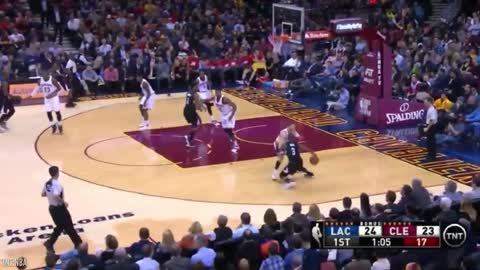 LeBron James Forgets to Play Defense