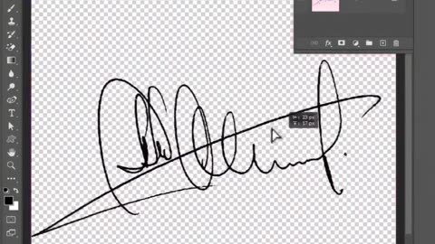Digital Signature In Photoshop 🤩
