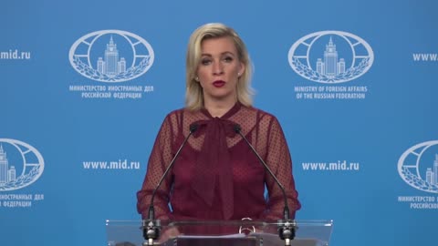 Maria Zakharova, Russian MFA Spokeswoman, on the recruitment of minors