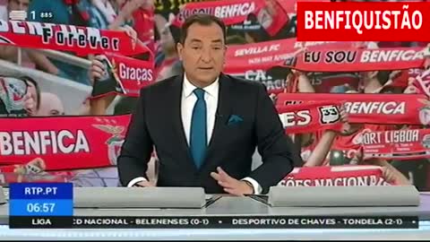 A dificuldade da RTP em dizer que "adeptos do Benfica" causaram desacatos nos Açores