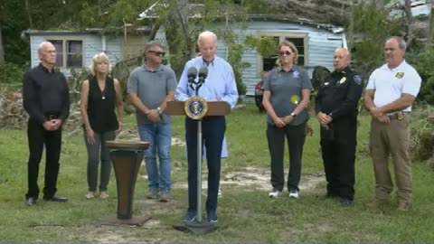 Joe Biden Blames Hurricane Idalia on Climate Change - 🤡
