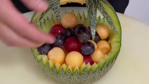 Fruit basket art work