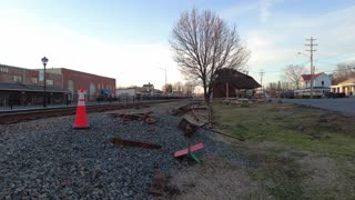 A Walk Up And Down The Cut Off Stanley Siding 2-20-22