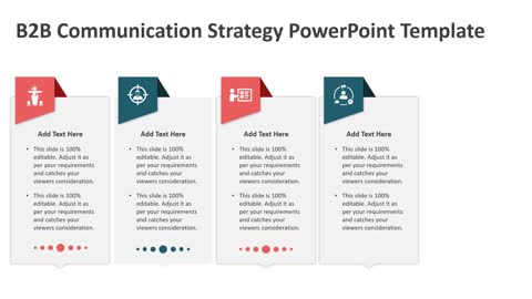 B2B Communication Strategy PowerPoint Template