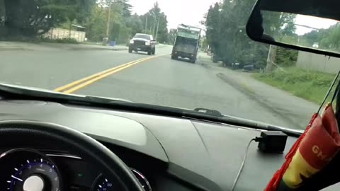 GARBAGE TRUCK GANGSTALKING TARGETED INDIVIDUAL