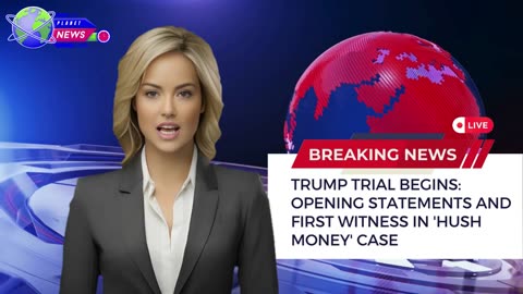 Trump Trial Begins Opening Statements and First Witness in 'Hush Money' Case