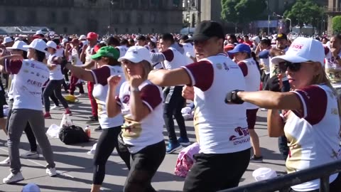 Mexico enters Guinness World Records with the highest attendance at a boxing training session