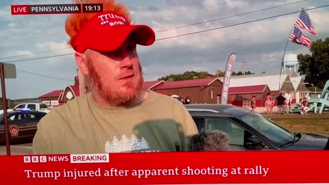 Eye witness to Trump shooting