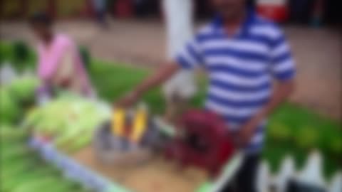 Grilled corn on the street in Goa