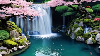 Japanese Water Falls ASMR