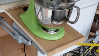 Mixer Cabinet hardware Kitchenaid