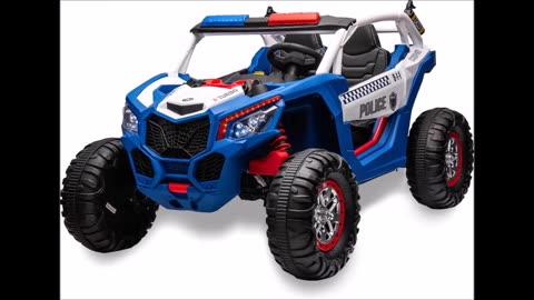 Car for kids 24V 2 Seater Kids Ride on UTV Car w/Remote Control, 4WD Powerful Electric Vehicle with 4x75W Motors, 4 Shock Absorber, Leather Seat, Music and Light, Electric Car for Kids. Powerful 24V Engine & Large Battery.This 24V ride-on car is equip