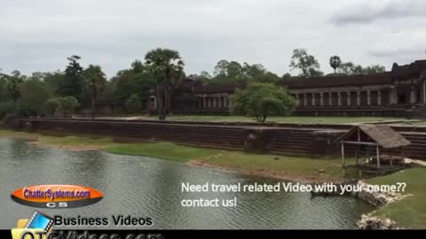 Angkorwat-video#6-1-originally dedicated to the Hindu god Vishnu,