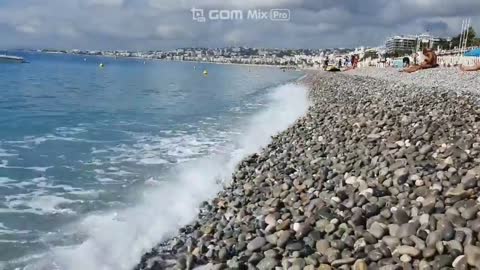 The sea of Nice