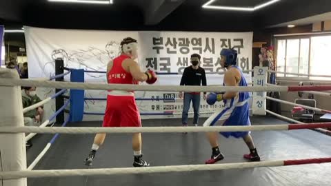 Asian amateur boxing Round 1