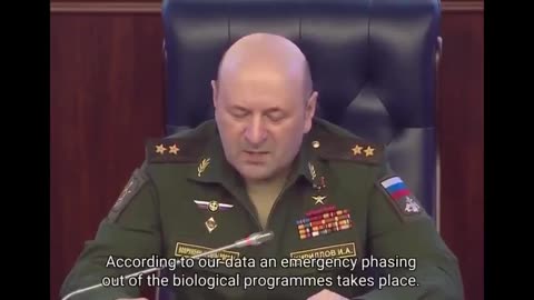 RUSSIAN MOD BRIEFING ON BIOLOGICAL PROGRAMS IMPLEMENTED BY THE PENTAGON IN THE UKRAINE