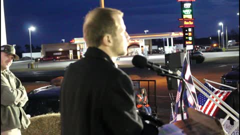 Adam Steen Speaking in Plover WI. 3-16-22