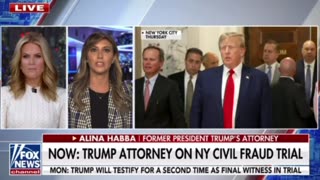 Alina Habba- President Trump testifies with a gag order is unconstitutional