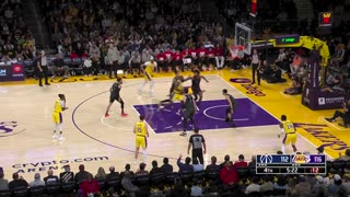 LeBron's winning shot for 25 points! | Lakers vs. Wizards