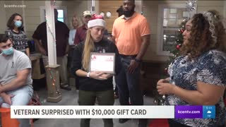 Texas Army Veteran Gifted $10,000 Home Depot Gift Card
