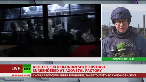 Le forze russe prendono il pieno controllo dell'impianto di Azovstal e liberano completamente Mariupol dai nazisti ucraini del battaglione Azov,portando il numero di quelli che si sono arresi ai russi a 2.439,dice il ministero della Difesa russo