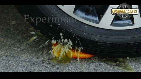 experiment car vs baby cats kitten chicken hen crushing crunchy soft things by car vs baby toys