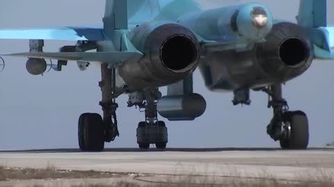 Su-34s destroy the accumulation of forces of the Armed Forces of Ukraine with precision airstrikes