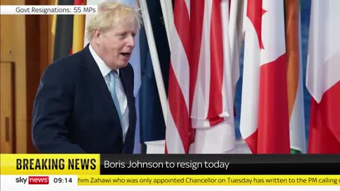 BREAKING_ Boris Johnson to resign as Prime Minister