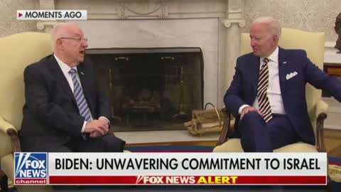 Biden Has Incredibly AWKWARD Moment, Brings Up Daughter of Israeli President