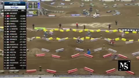 2024 AMA SUPERCROSS INDIANAPOLIS MAIN EVENT 1 250 💥🔥🏆