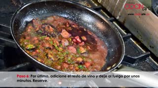 Receta Cocinarte: Fantasía caribeña