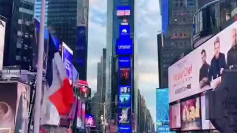 Different Times Square, this city is very beautiful