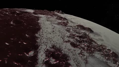 Pluto Flyover from New Horizons