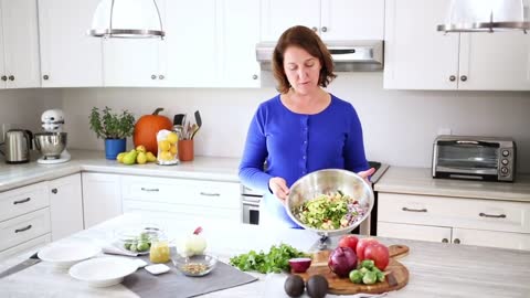 Hearty Brussels Sprouts and Cabbage Salad Vegan