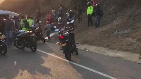 Accidente en la Vía del Mar