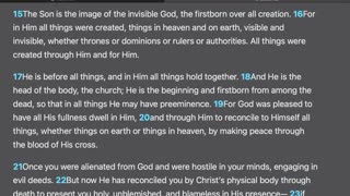 Colossians 1