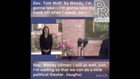 HOT MIC - Wearing mask is just Political Theatre! According to PA Democrat Leaders