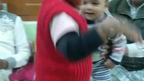 Baby dancing || funny dance||