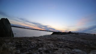 Sunset Over Hampton Harbor Inlet (Timelapse)