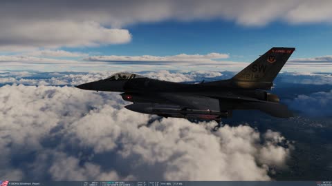 F-16C Block 50 Air to air training