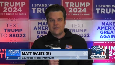 Rep. Matt Gaetz: "We Close This Border Or We Close This Government"