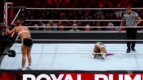 Ronda Rousey VS Sasha Banks-RAW WOMEN'S CHAMPIONSHIPS MATCH-ROYAL RUMBLE 2019