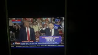 Trump in PA for Harrisburg campaign rally with Senator Dave McCormick p 06