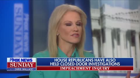 Kellyanne Conway more than a match for Fox’s Chris Wallace on impeachment inquiry